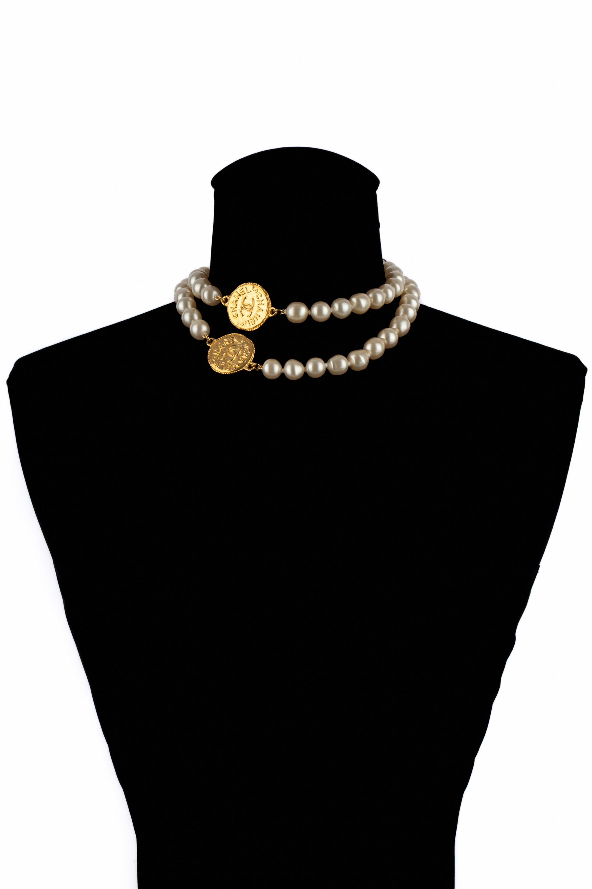 Collier de perles Chanel 1985's