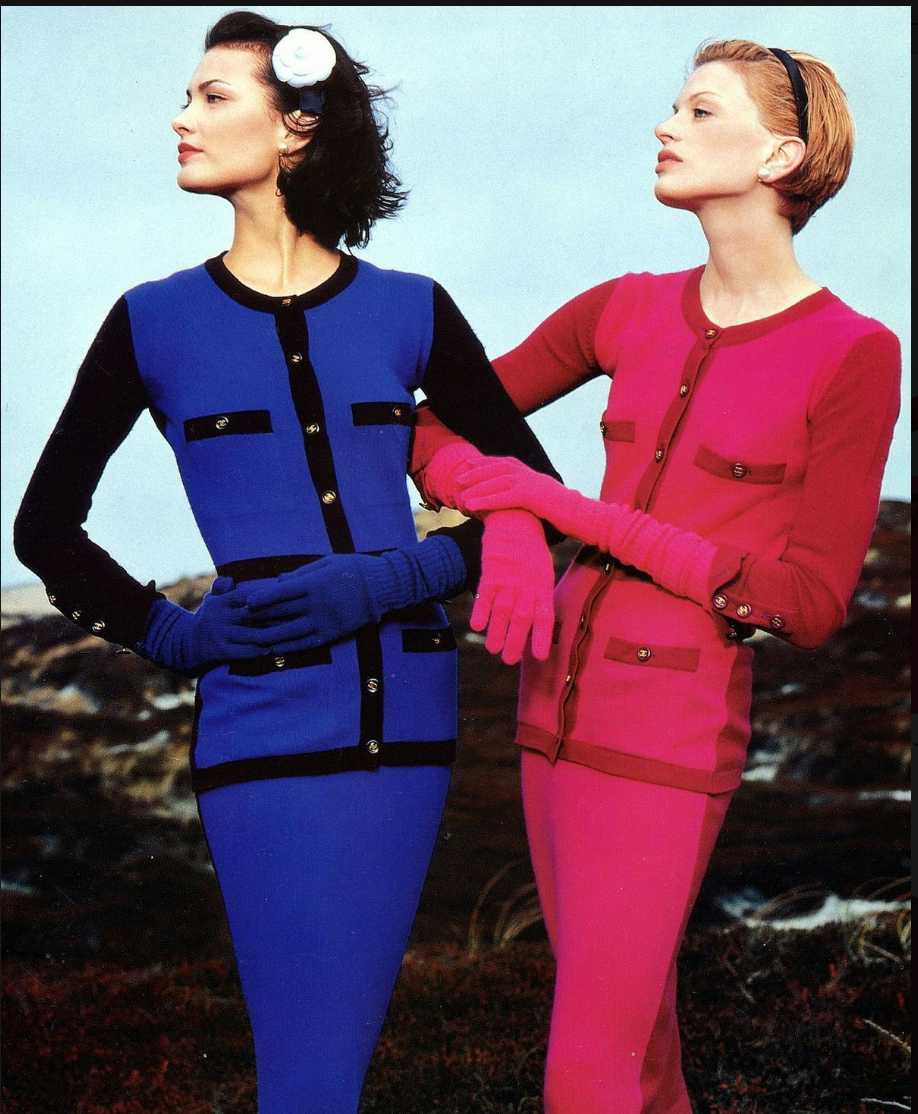 Gilet en cachemire Chanel Automne 1995