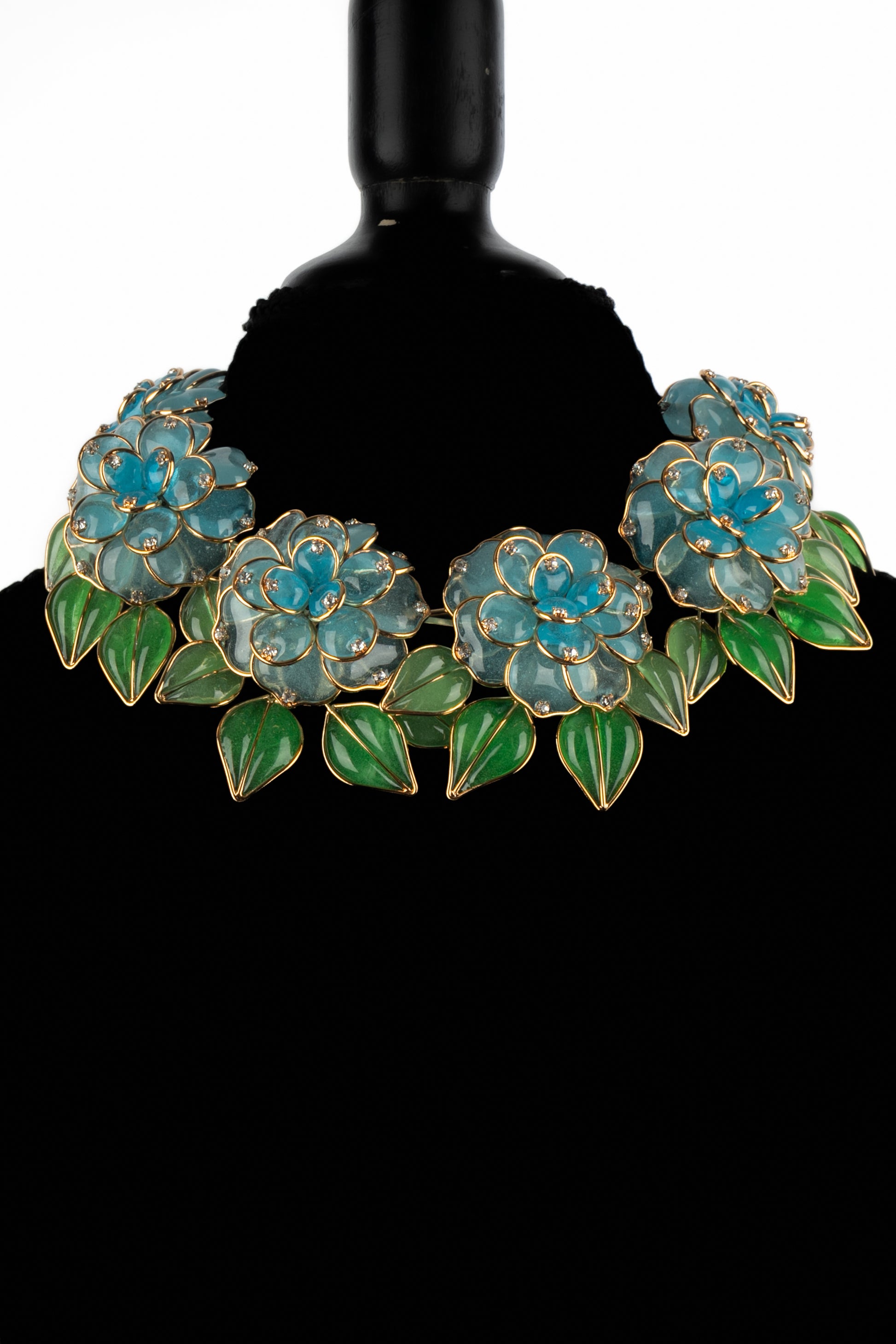 Collier fleurs Augustine