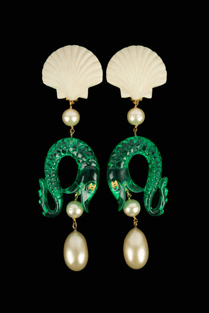 Boucles d'oreilles Chanel Haute Couture 