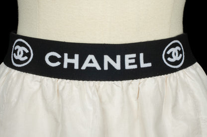 Jupe en soie Chanel Printemps 2006 
