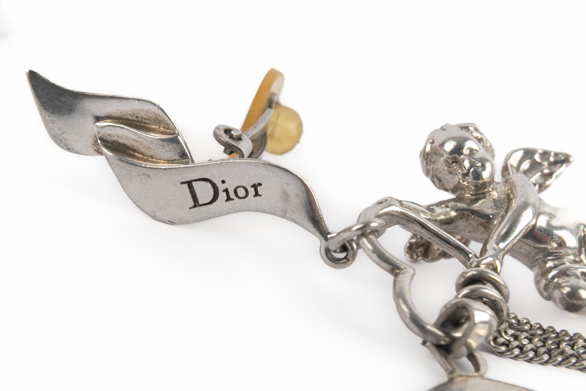 Boucles d'oreilles 'Lucky Charms" Christian Dior 2000's