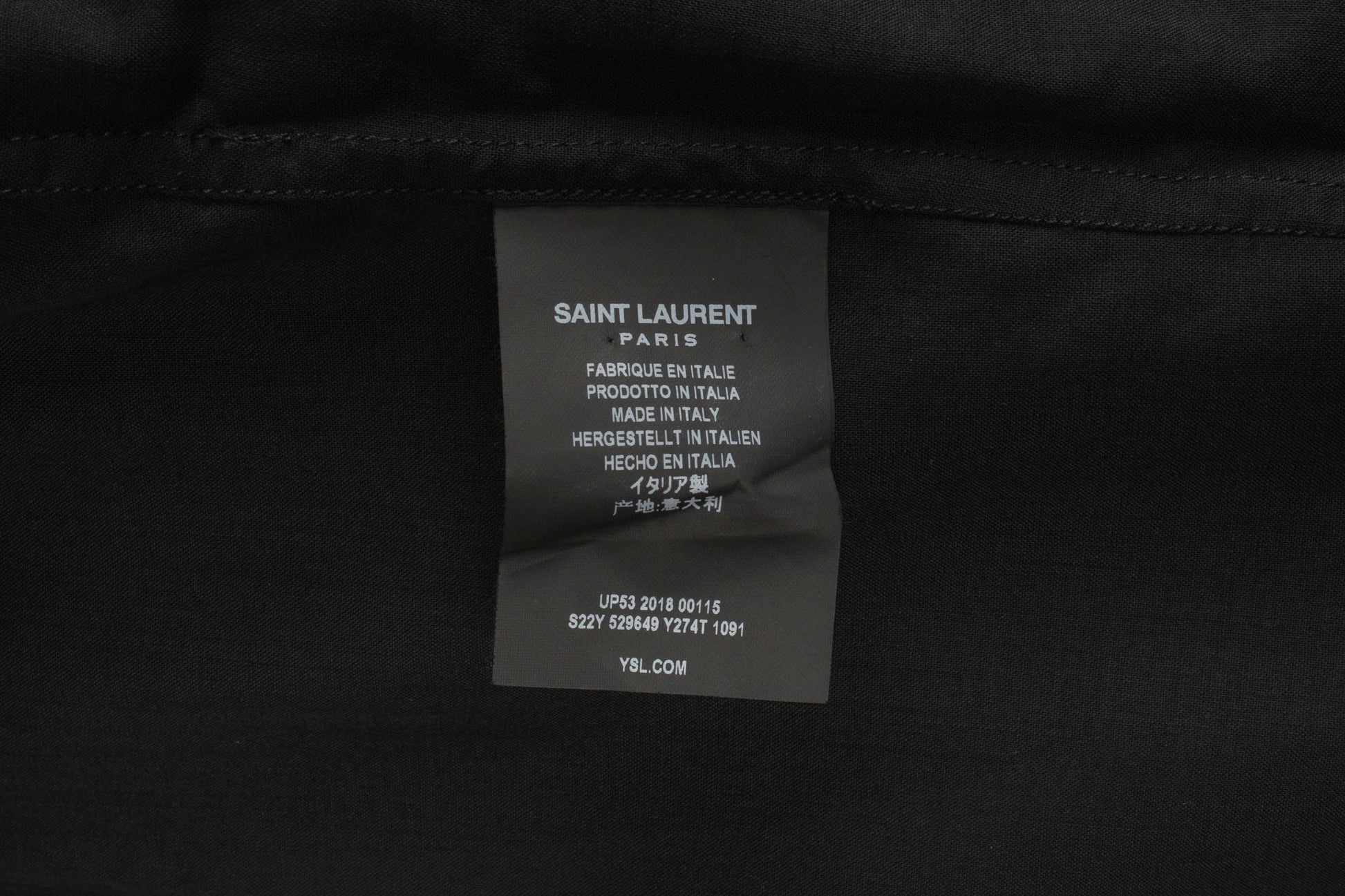 Chemise Saint Laurent Homme