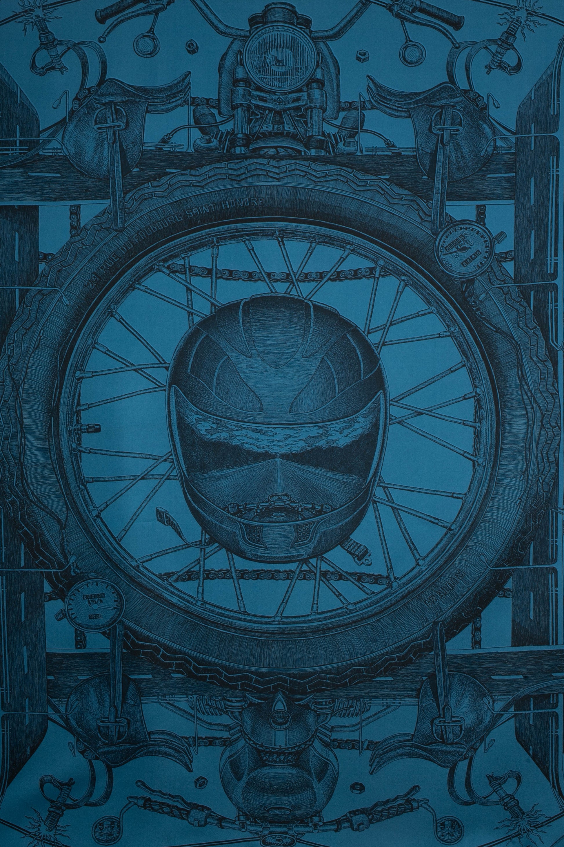 Foulard / Carré "Route 24" Hermès