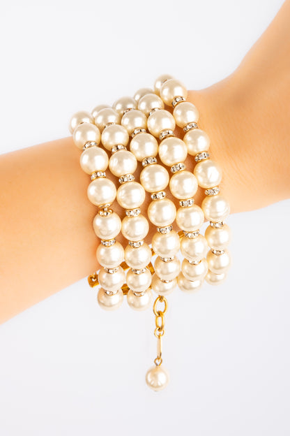 Bracelet de perles Chanel