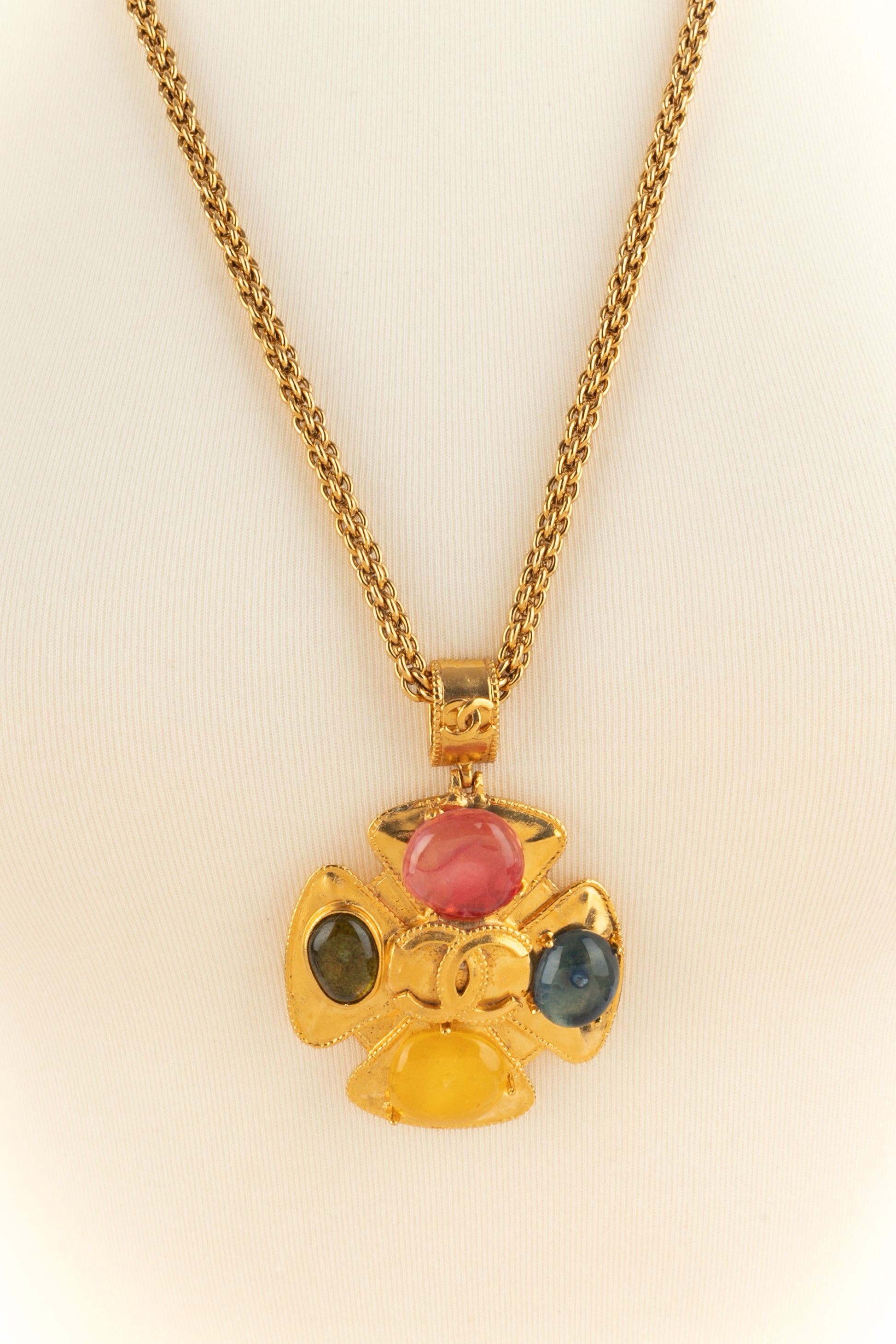Collier pendentif Chanel Automne 1997