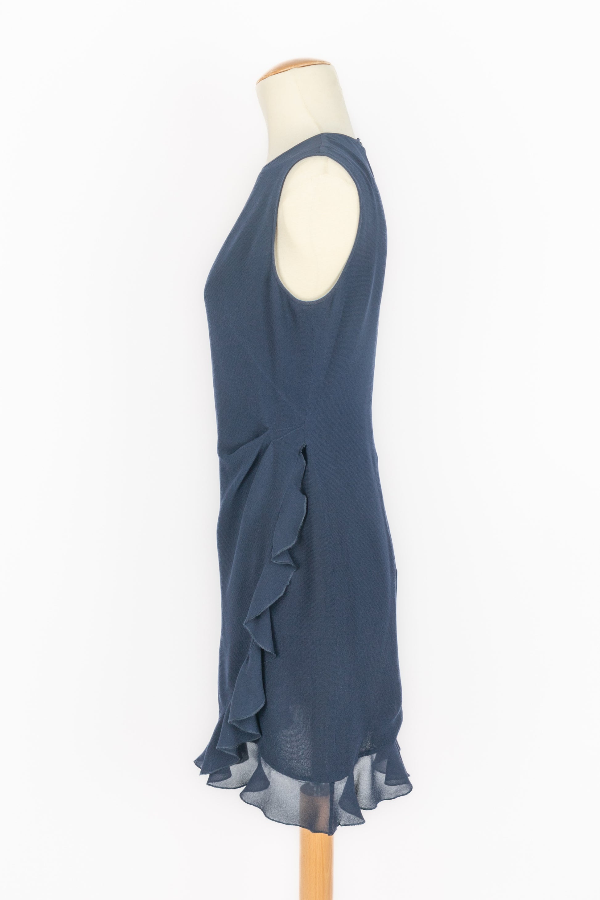 Robe bleue Emanuel Ungaro