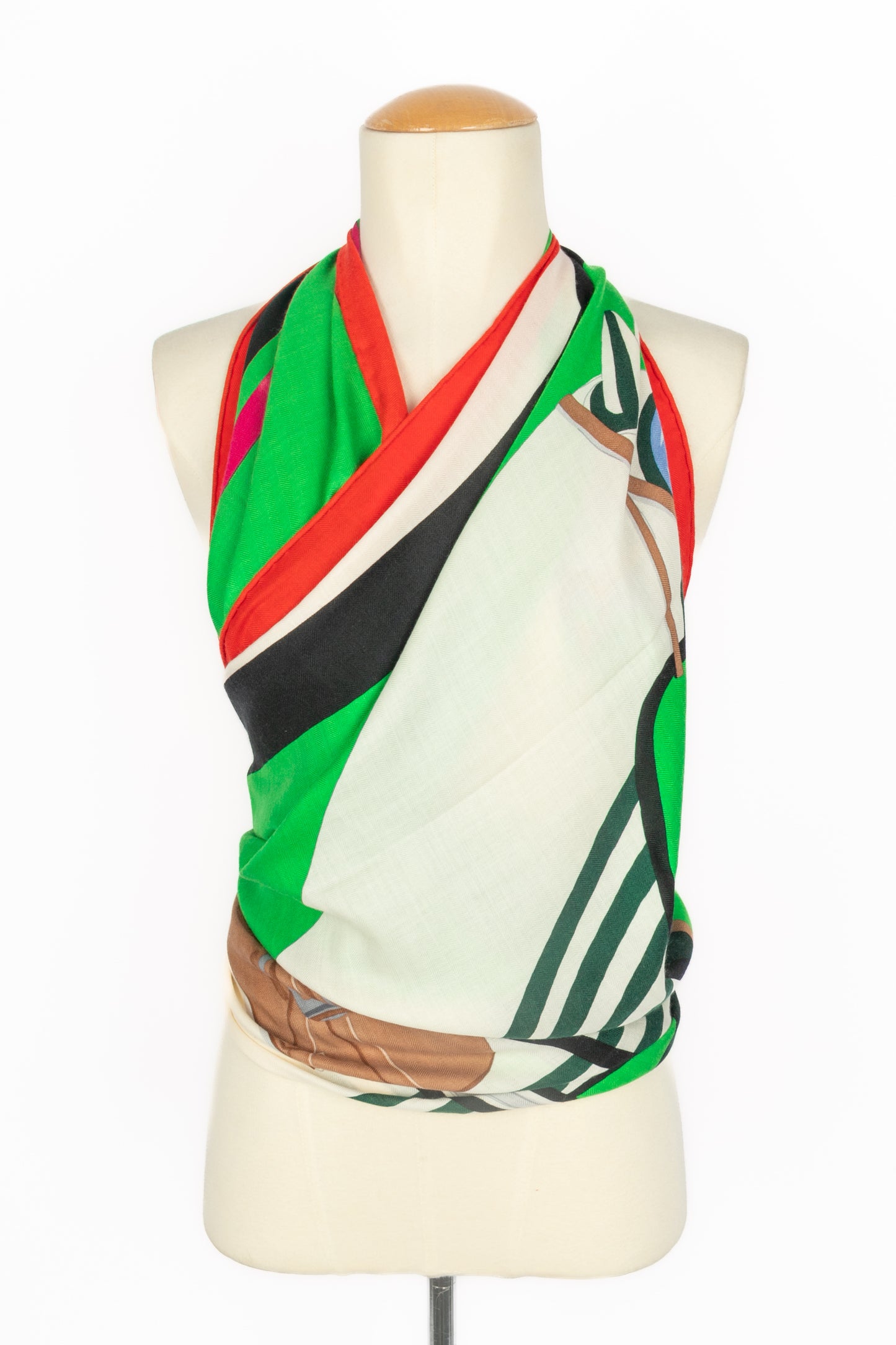 Foulard "Cheval à la Couverture" Hermès