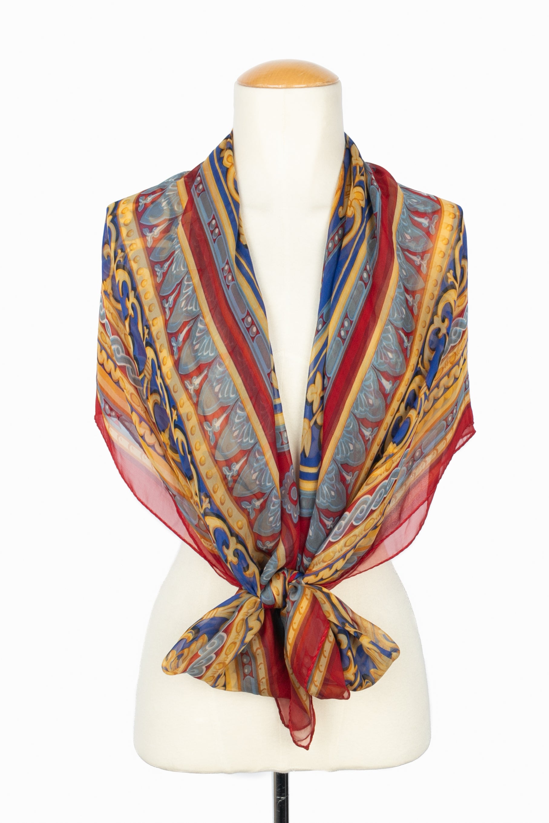 Foulard en mousseline Fendi