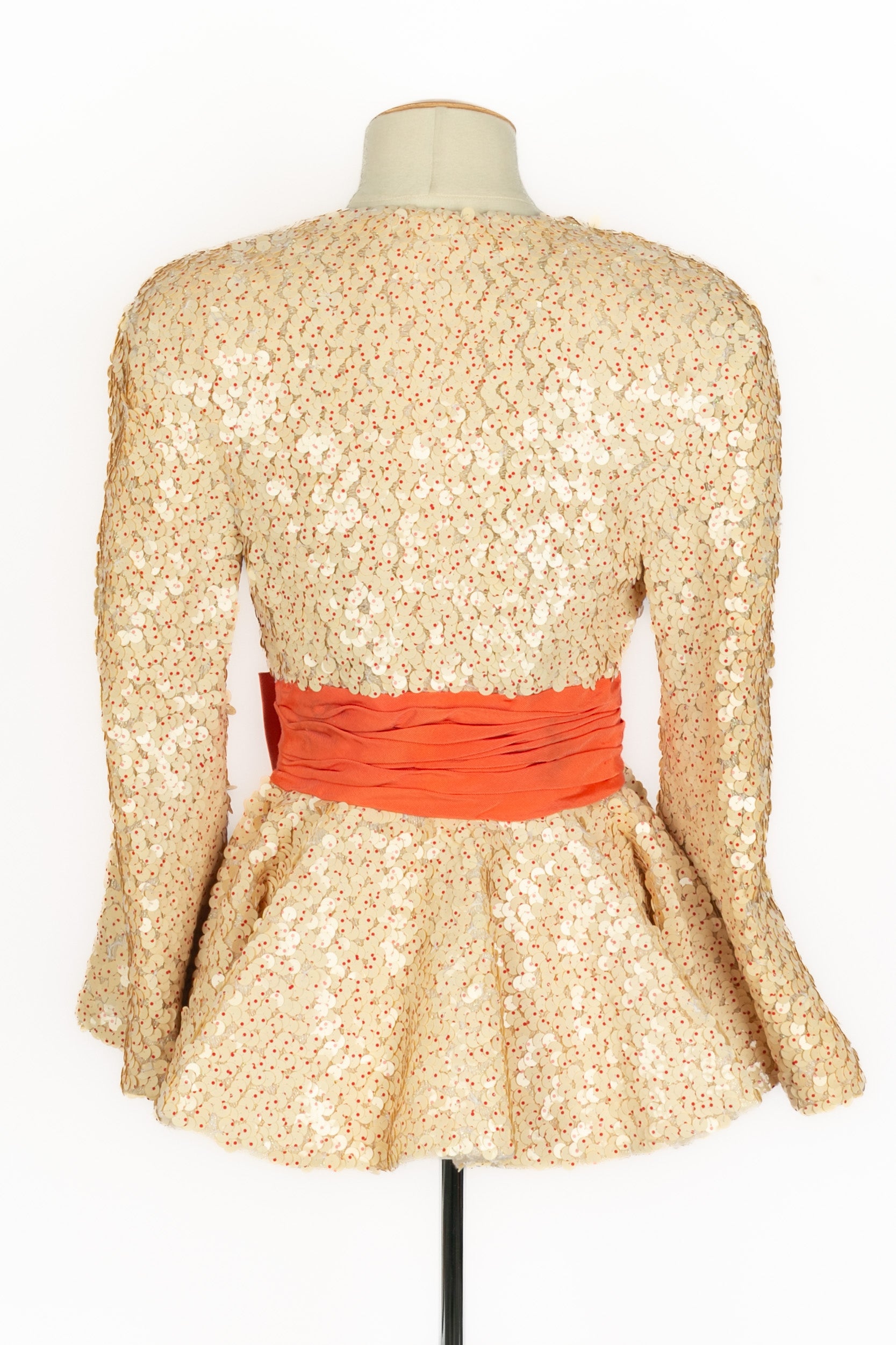 Veste Paco Rabanne Haute Couture été 1989