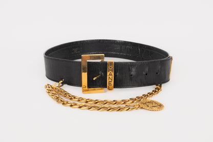 Ceinture en cuir Chanel