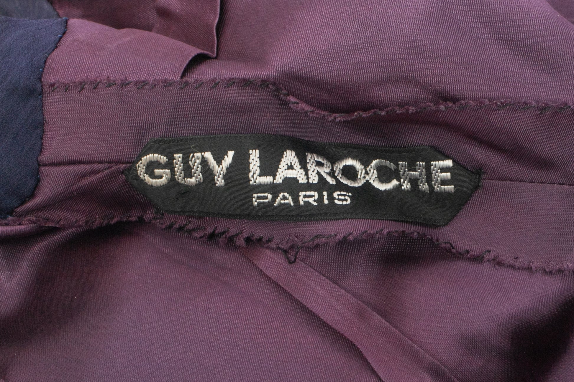 Robe perlée Guy Laroche Haute Couture