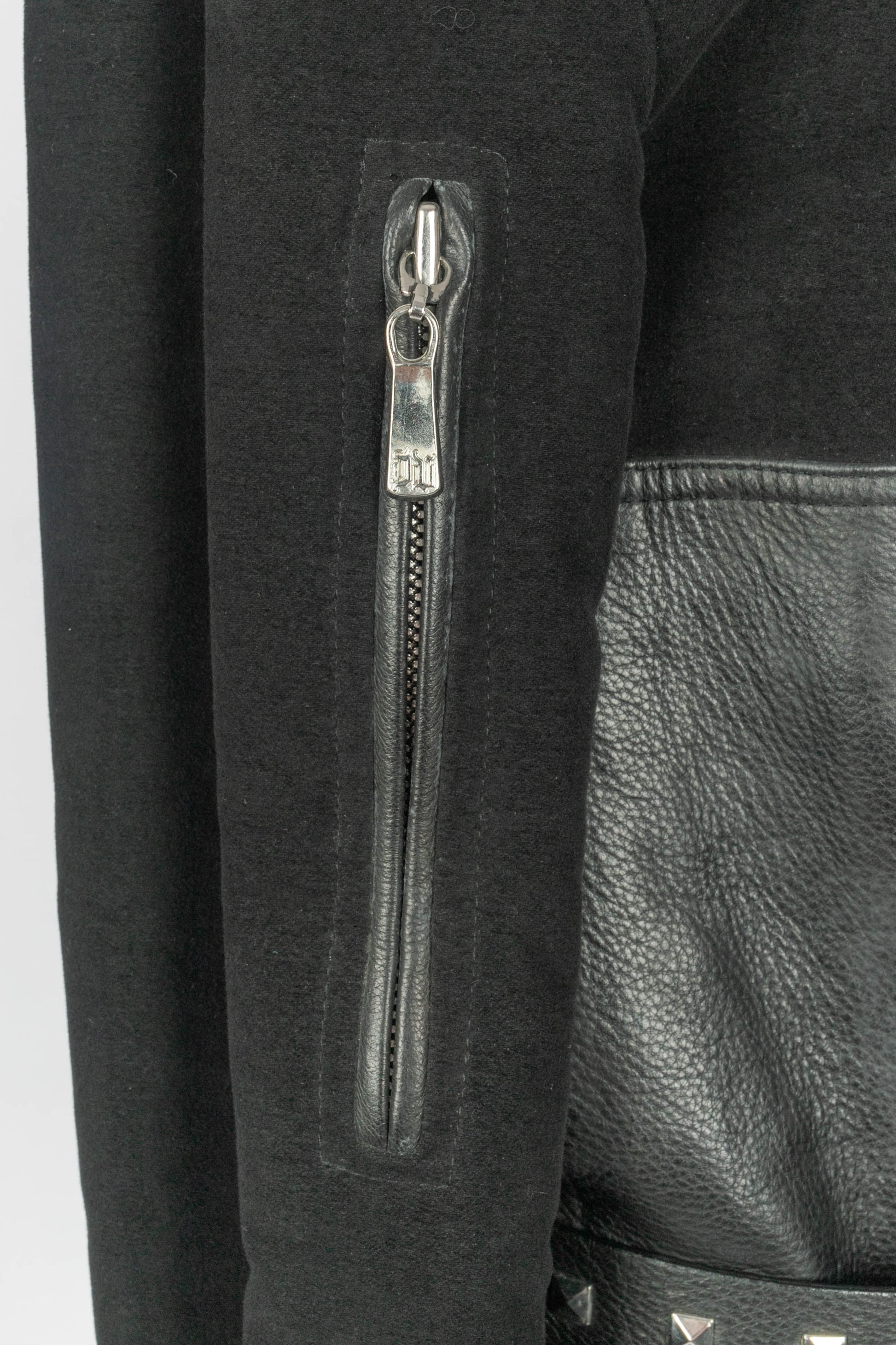 Veste en cuir Versace