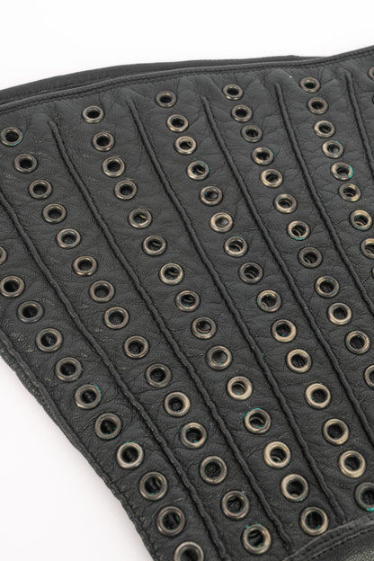 Gants vintage en cuir