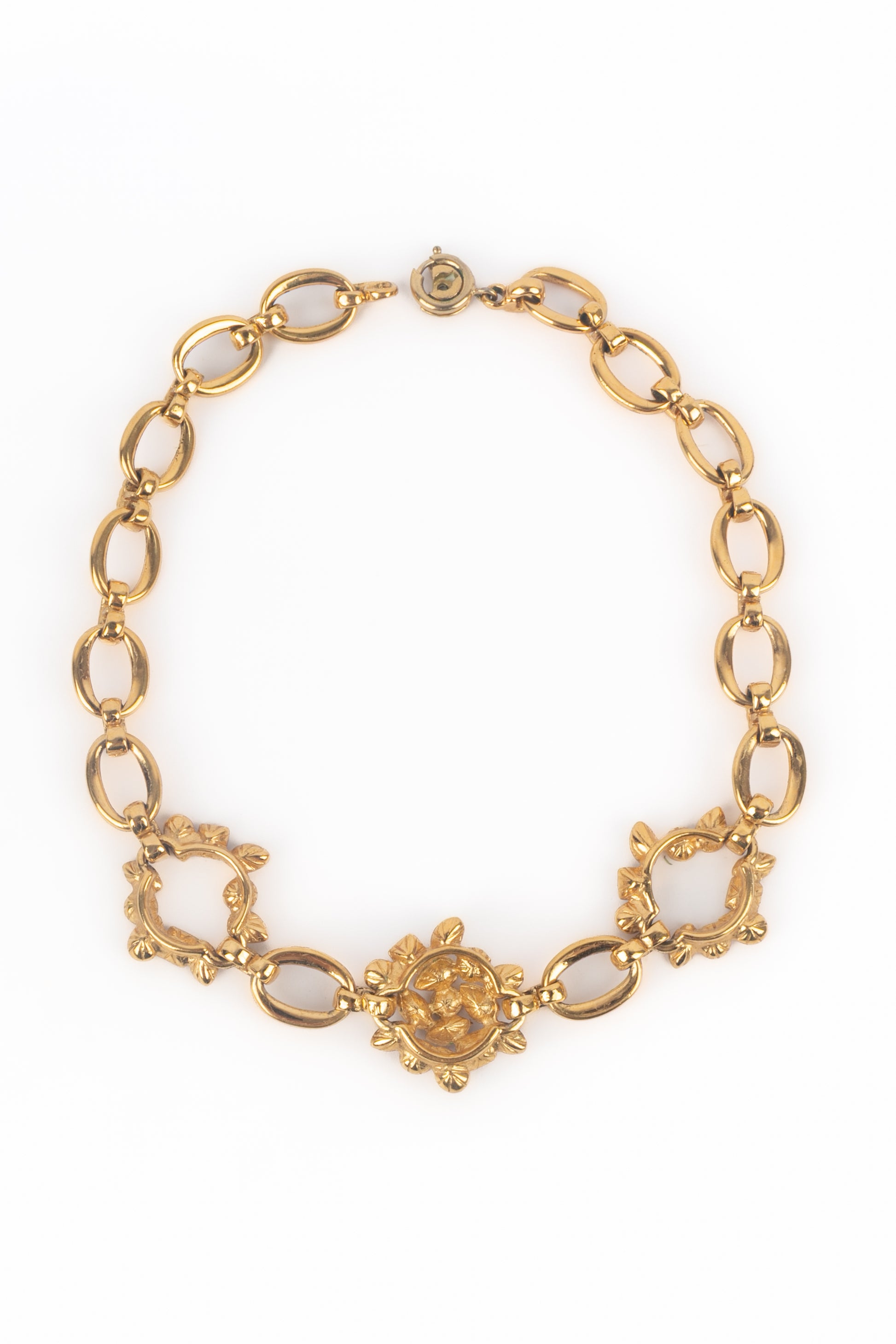Collier strass Yves Saint Laurent 