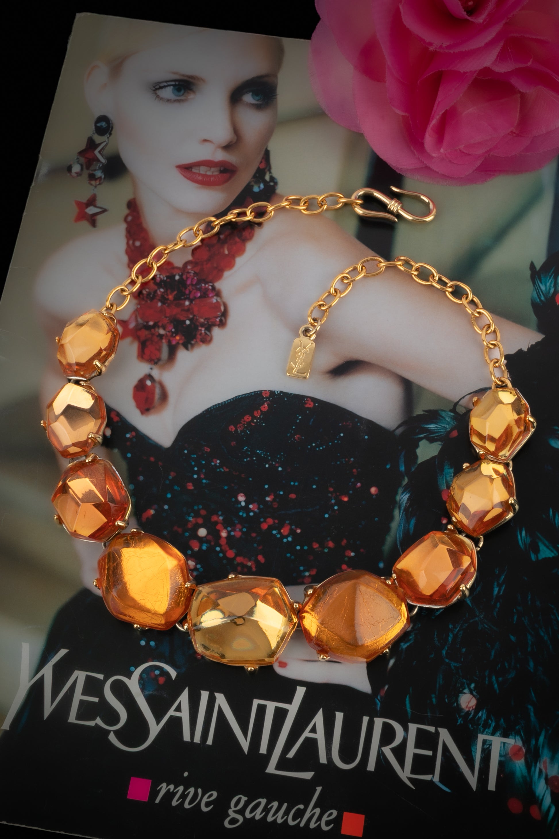 Collier Yves Saint Lauren 1985's