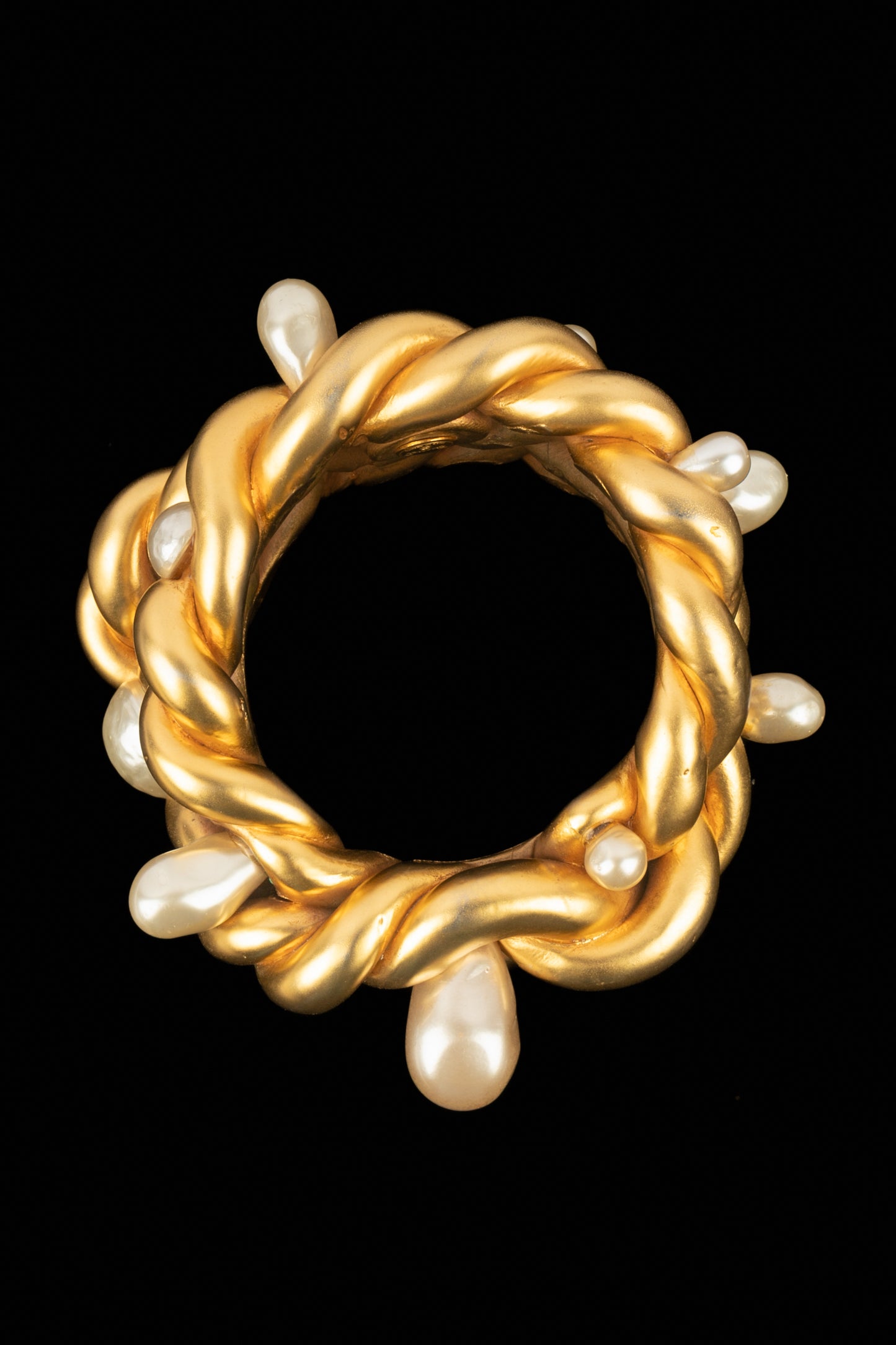 Bracelet manchette Chanel 1990