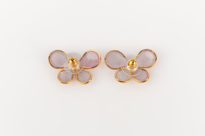 Boucles d'oreilles papillon Augustine