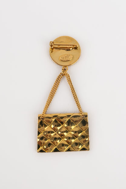 broche "sac" Chanel