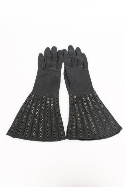 Gants vintage en cuir