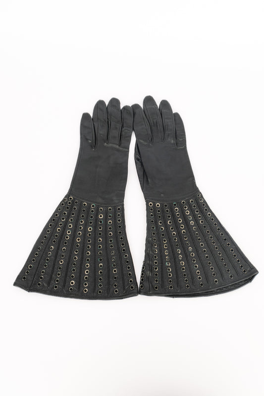 Gants vintage en cuir