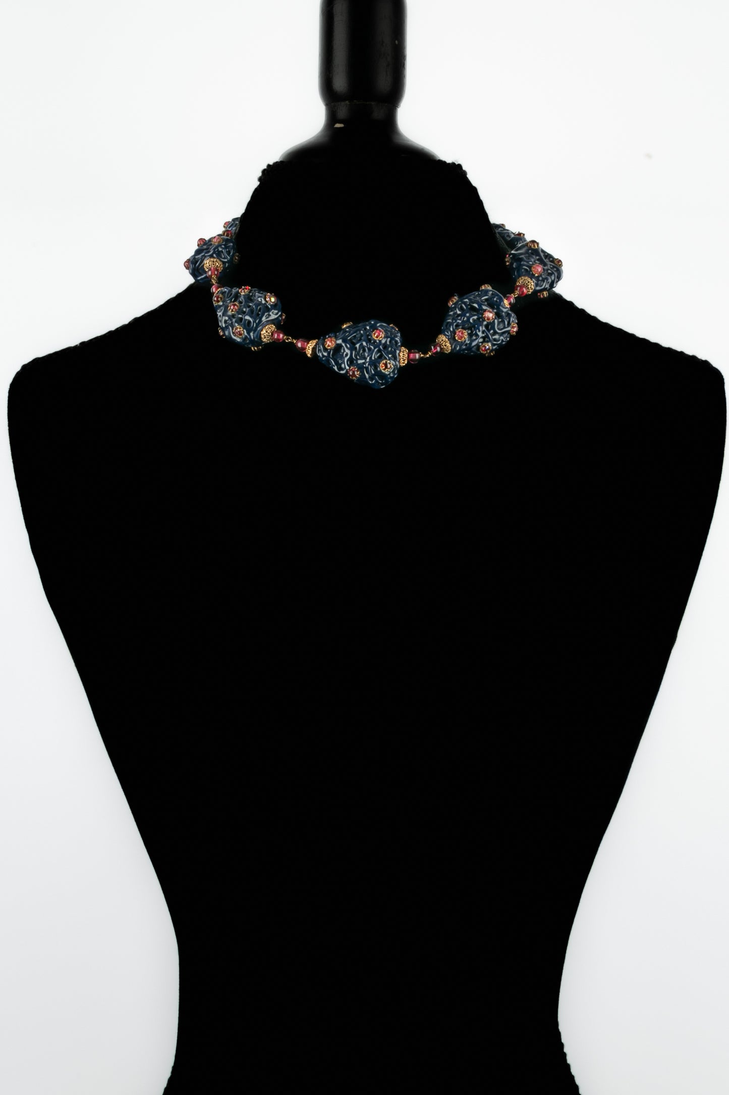 Collier Givenchy par la maison Gripoix 1960