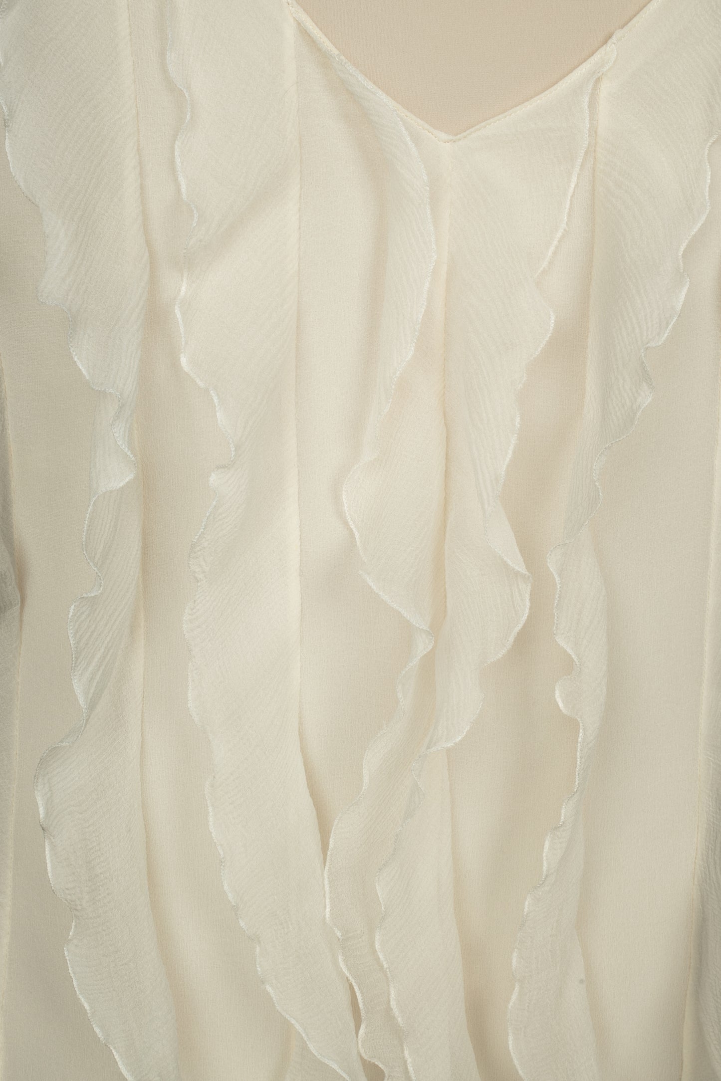 Top Christian Dior à volants