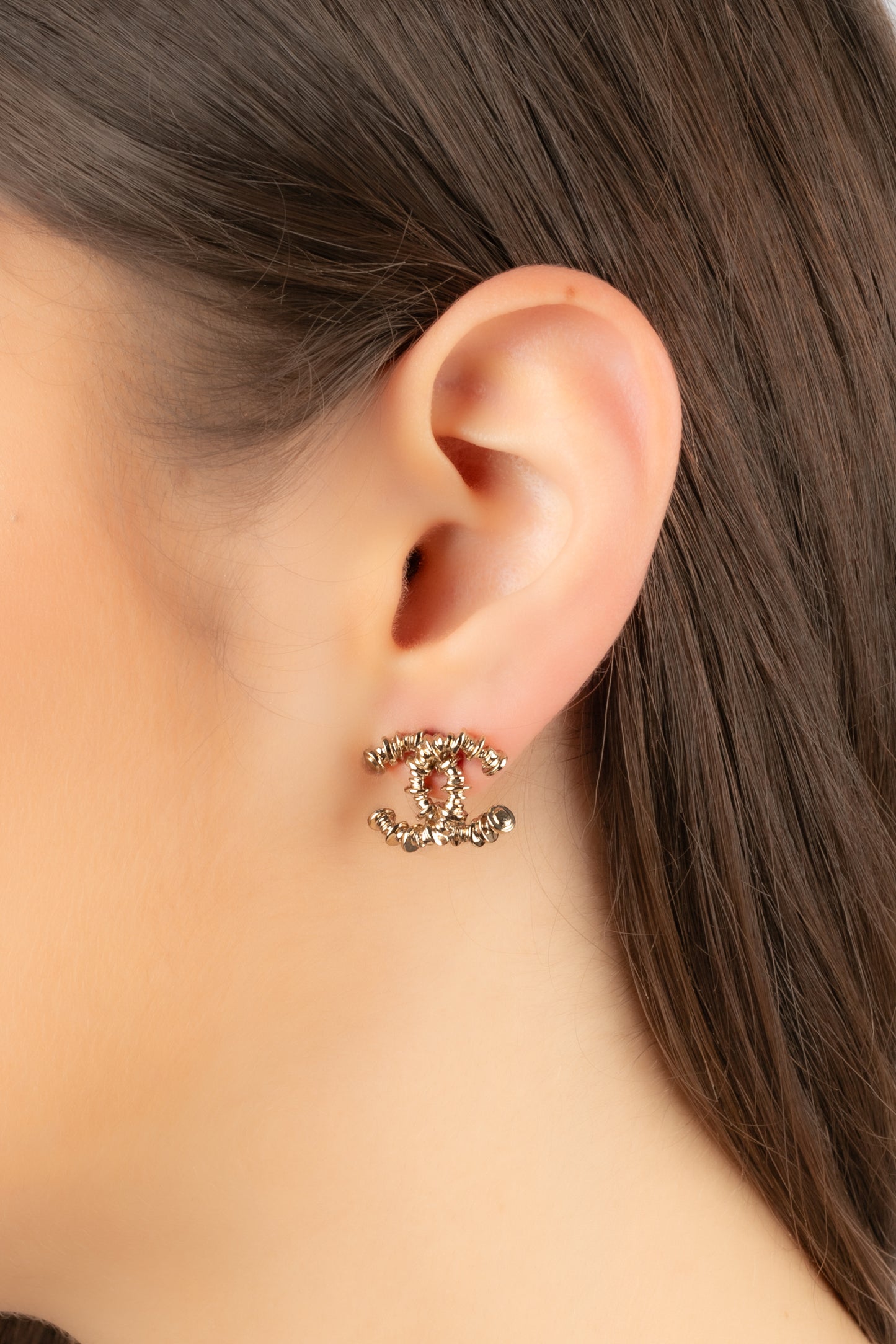 Boucles d'oreilles cc Chanel