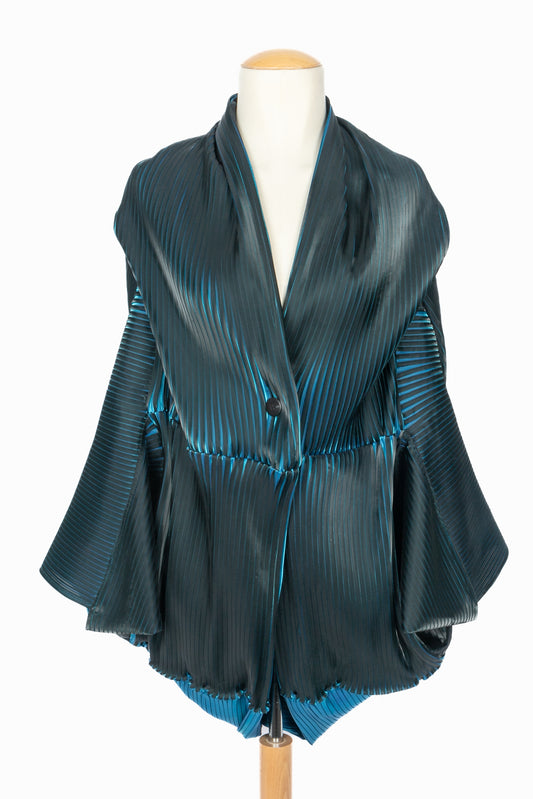 Manteau irisé Issey Miyake 