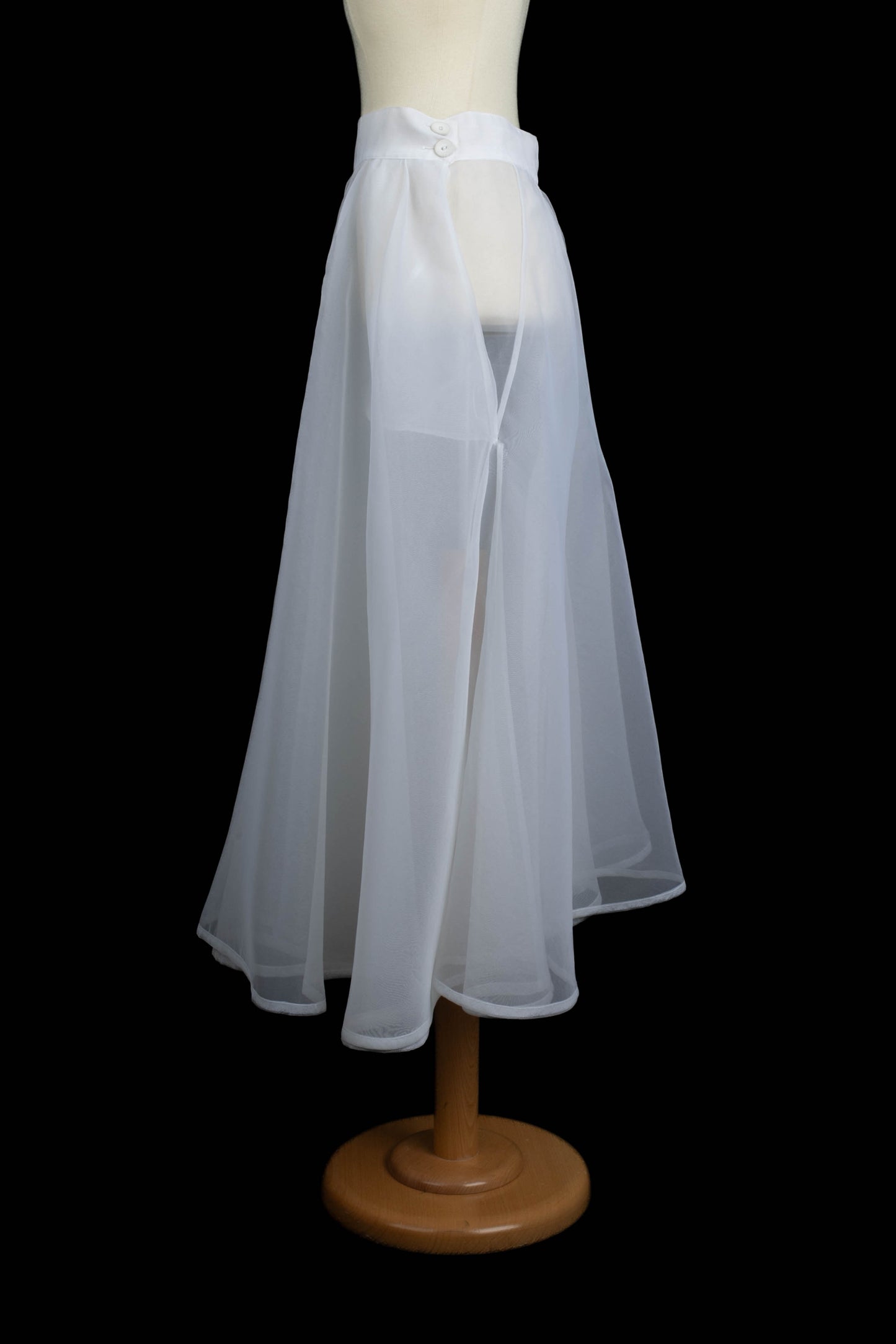 Jupe en organza Yohji Yamamoto 