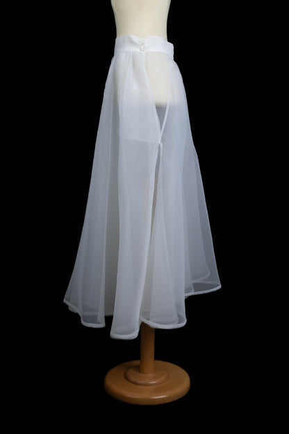 Jupe en organza Yohji Yamamoto