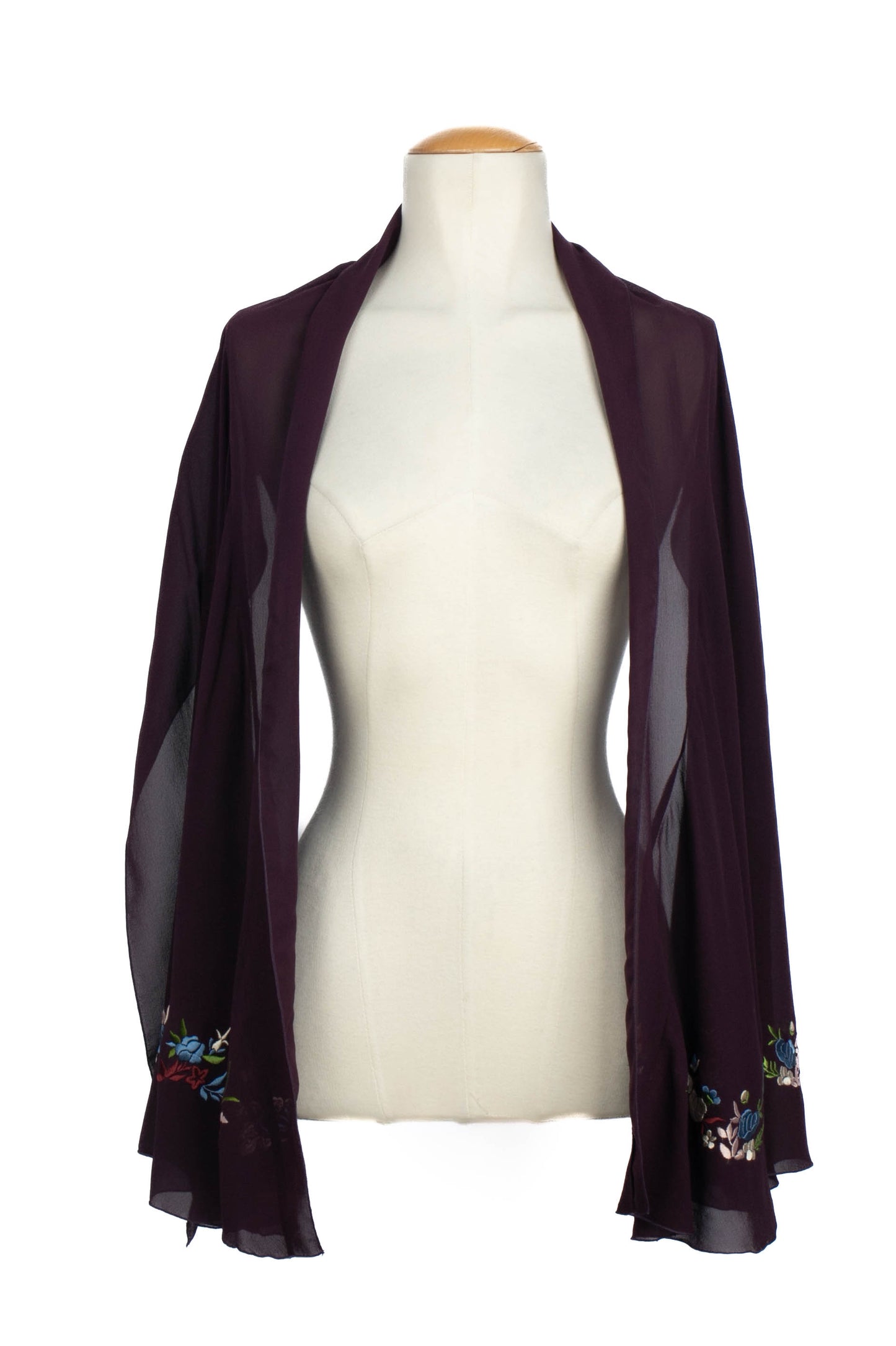 Echarpe en mousseline John Galliano