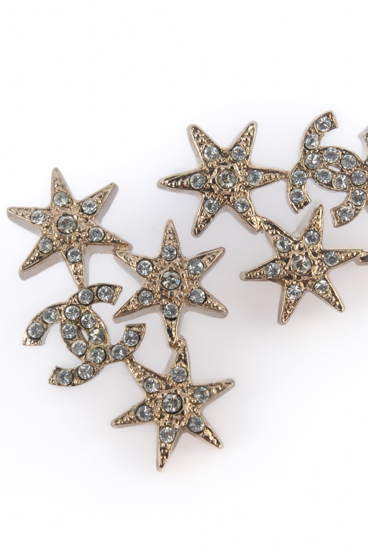 Boucles d'oreilles étoiles Chanel