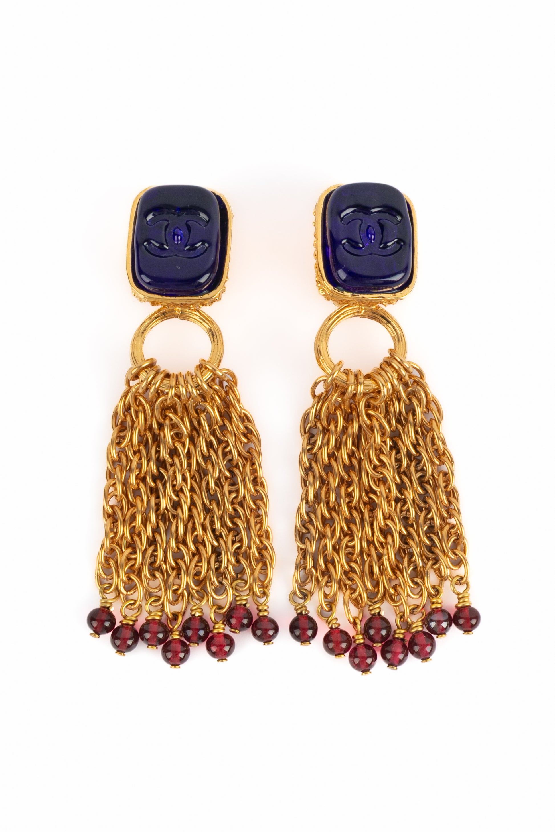 Boucles d'oreilles Chanel Hiver 1993