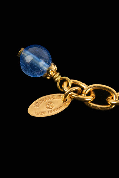 Collier court Chanel 1980's