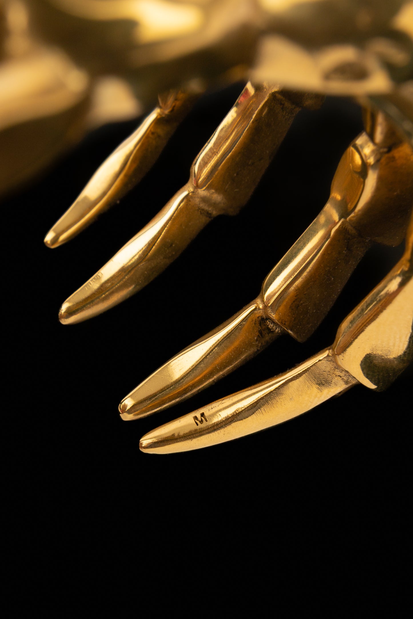 Bracelet manchette "Crabe" Saint Laurent