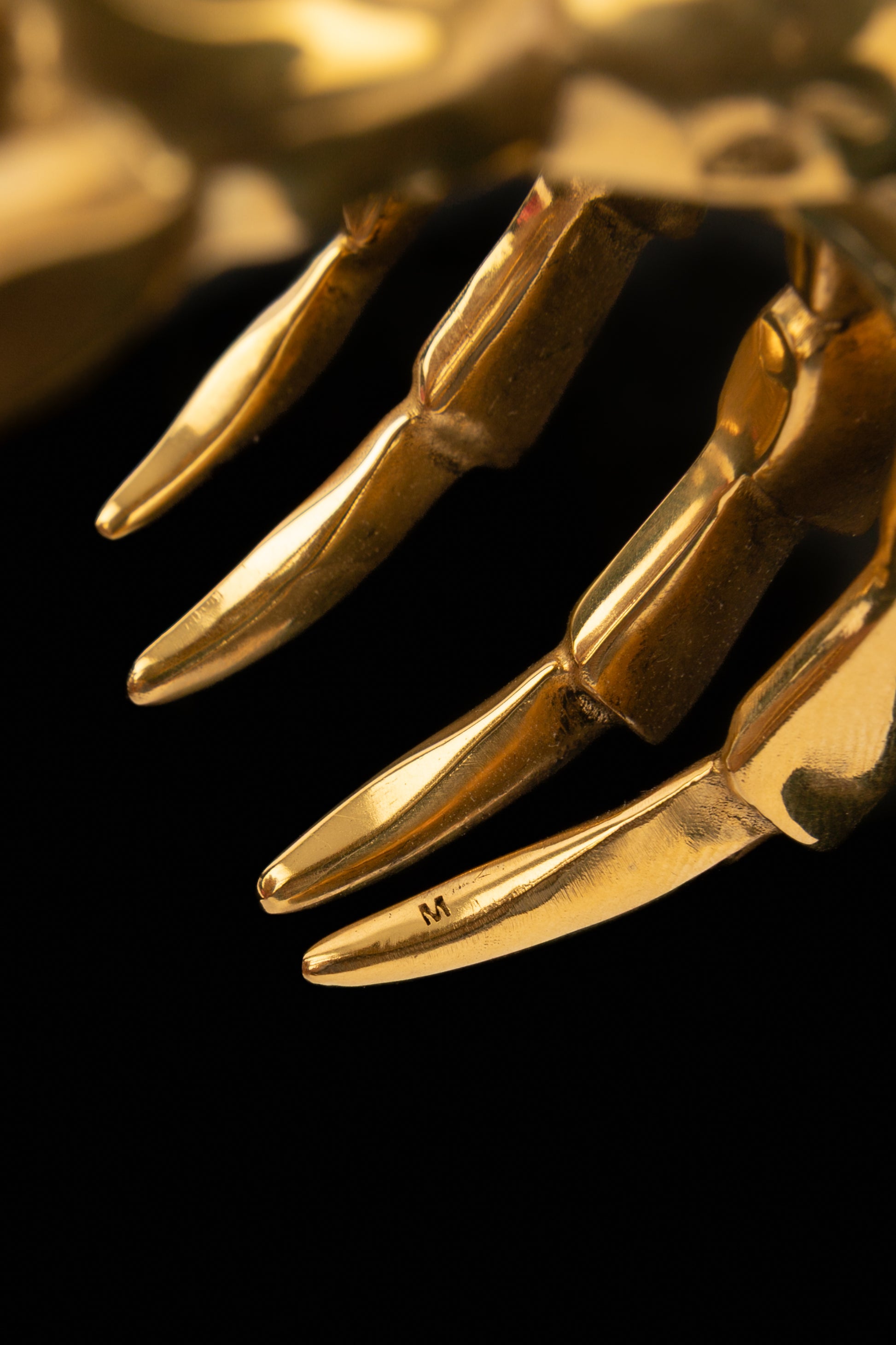 Bracelet manchette "Crabe" Saint Laurent