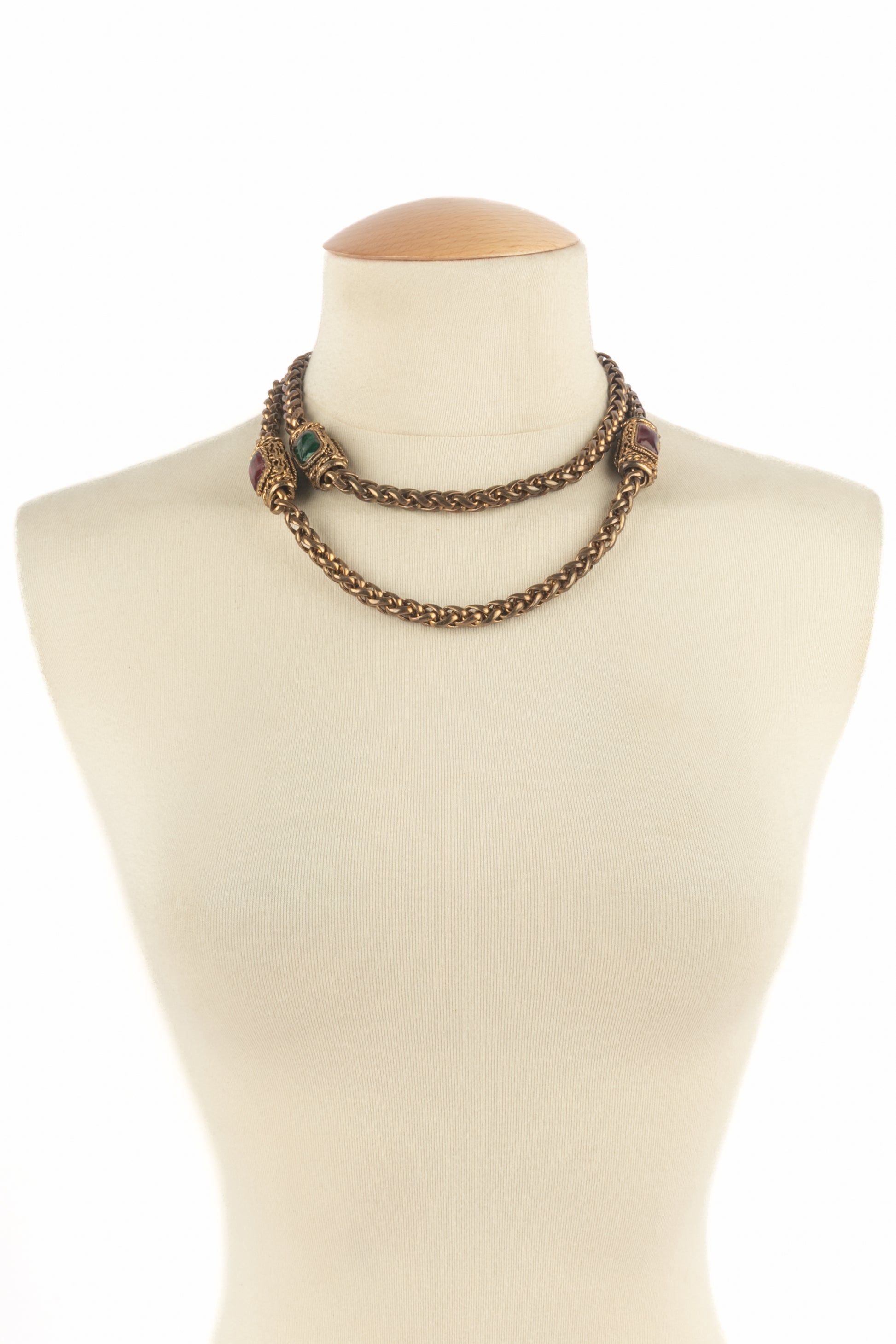 Collier byzantin Chanel