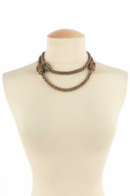 Collier byzantin Chanel