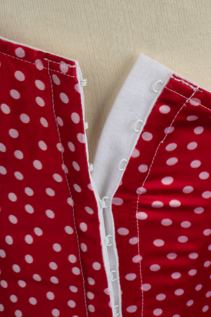 Haut bustier à pois Christian Lacroix