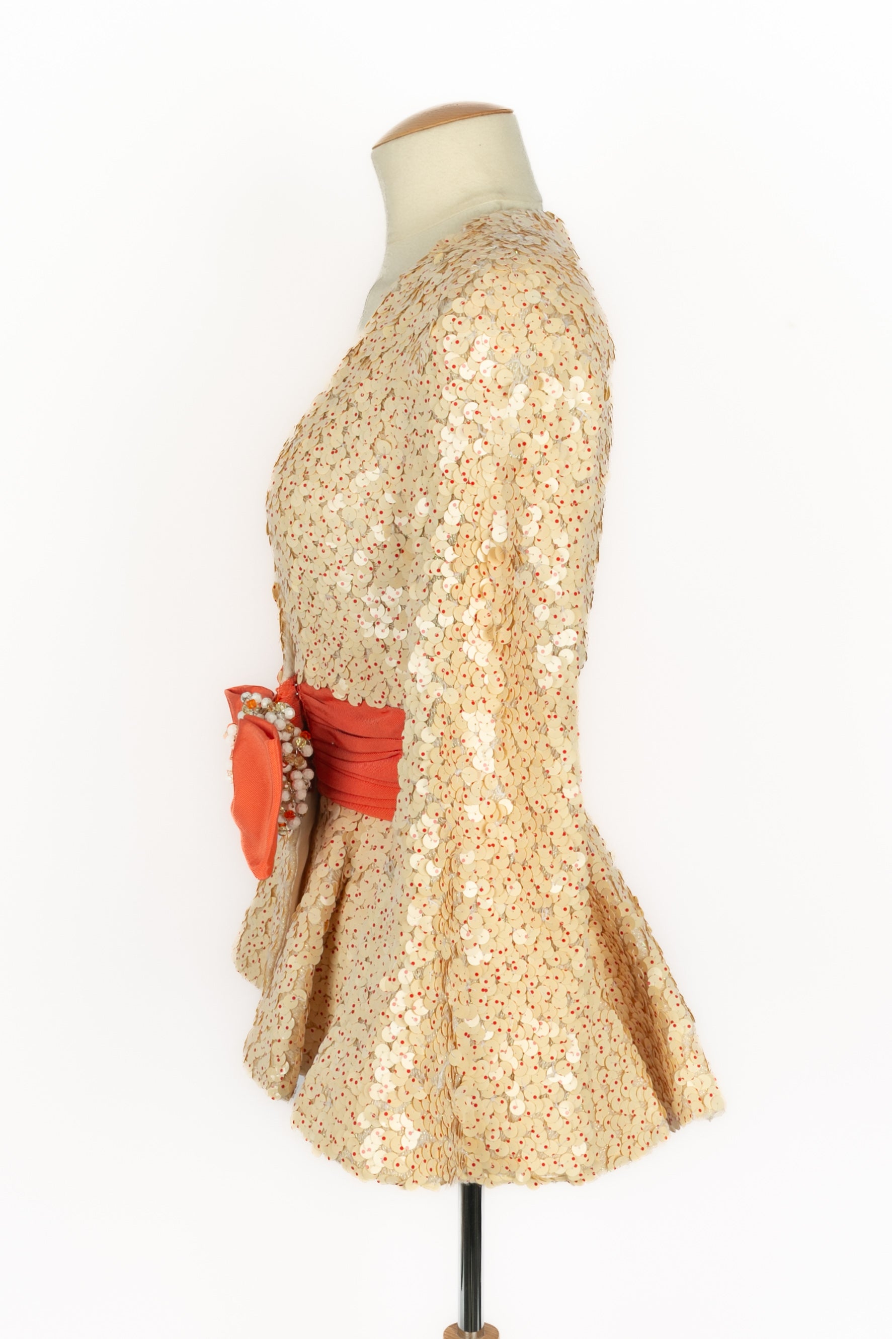 Veste Paco Rabanne Haute Couture été 1989