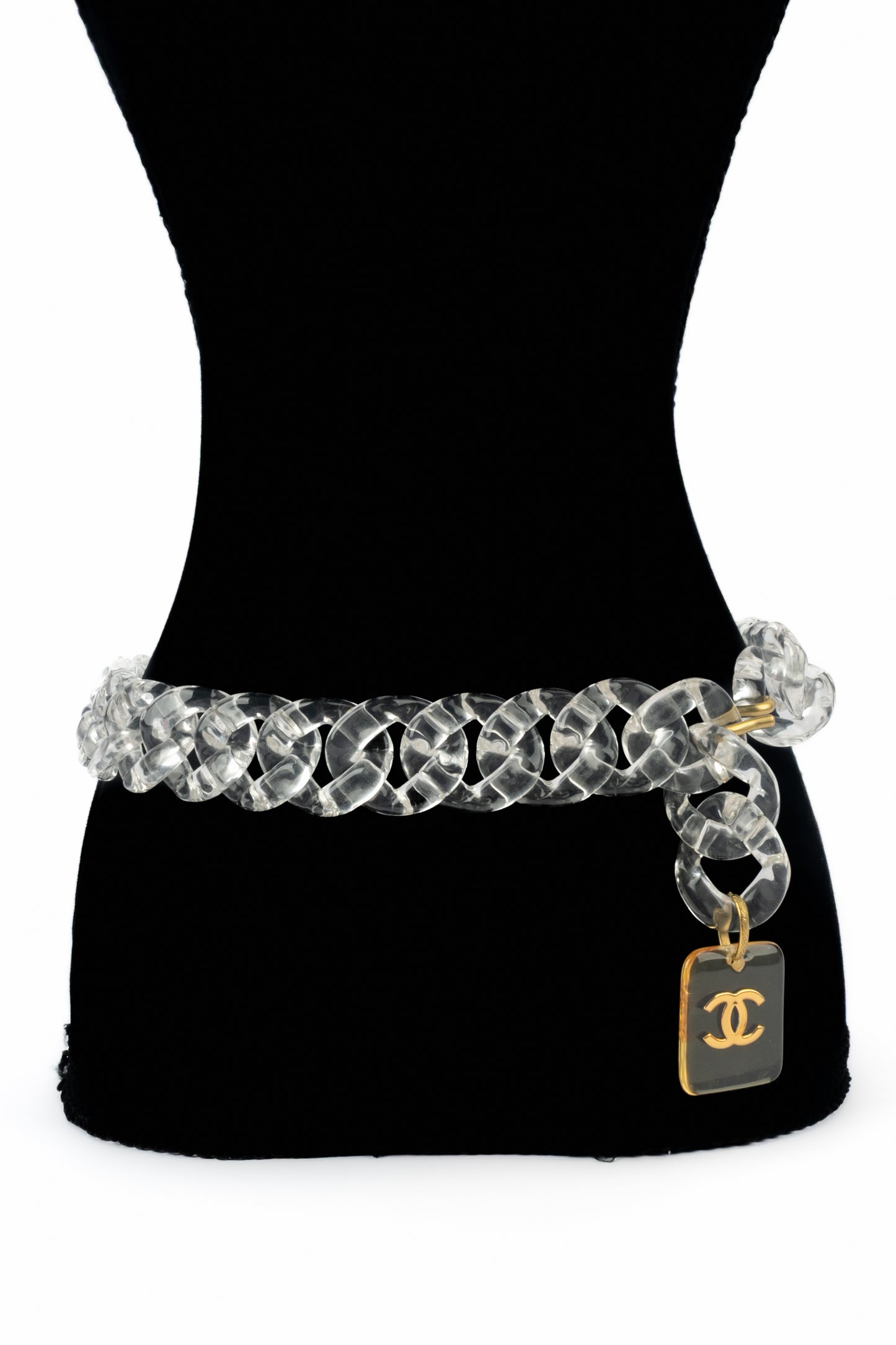 Ceinture en lucite Chanel Croisière 1995