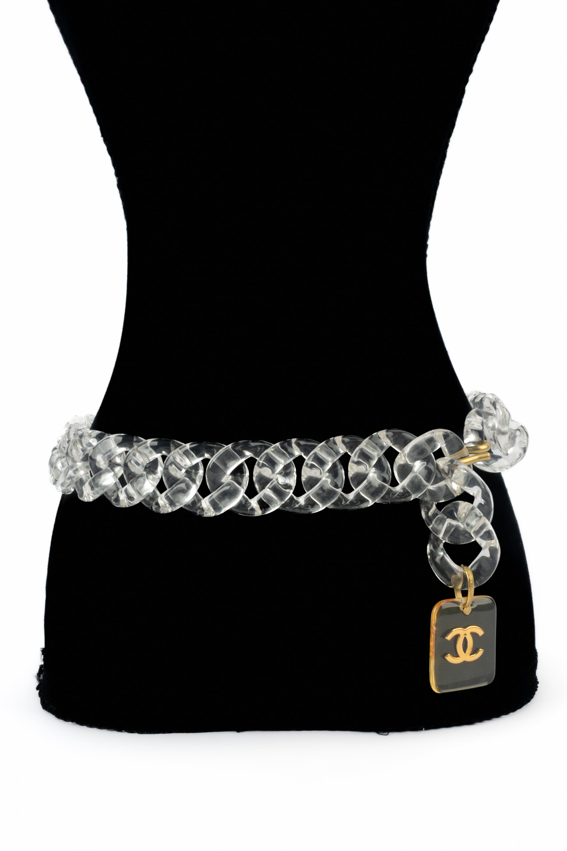 Ceinture en lucite Chanel Croisière 1995