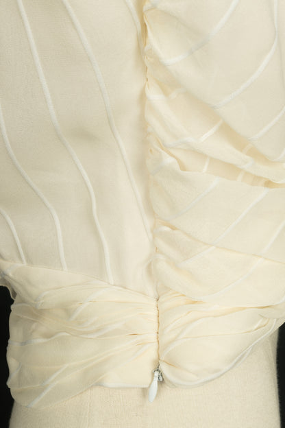 Haut en soie Christian Dior 