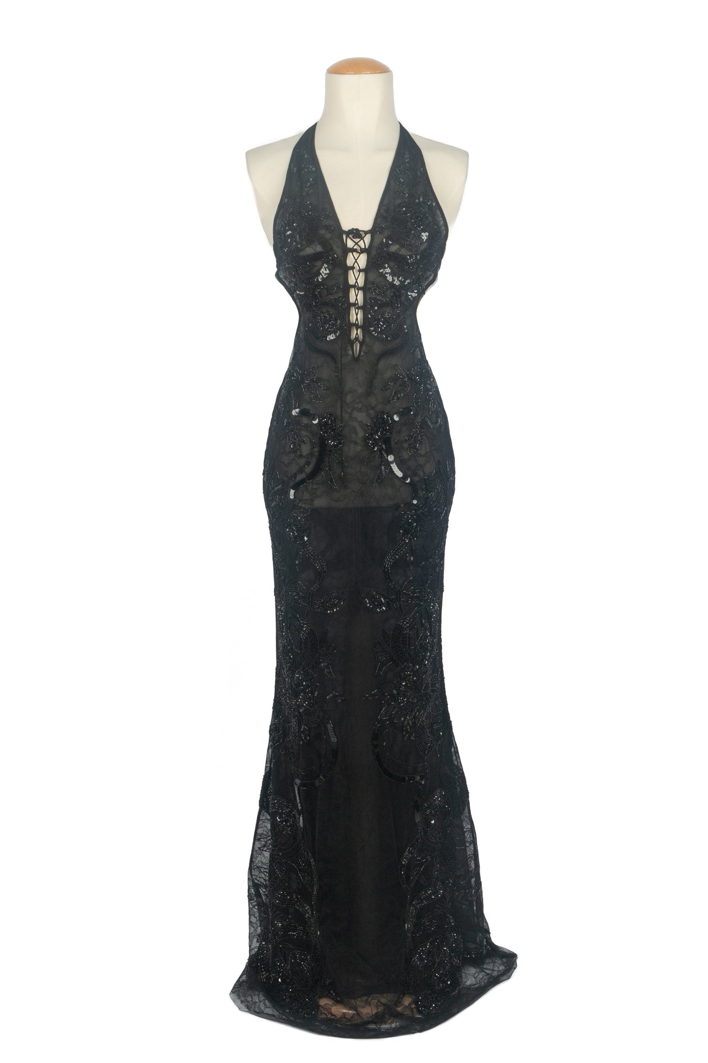 Robe perlées Roberto Cavalli Resort 2024