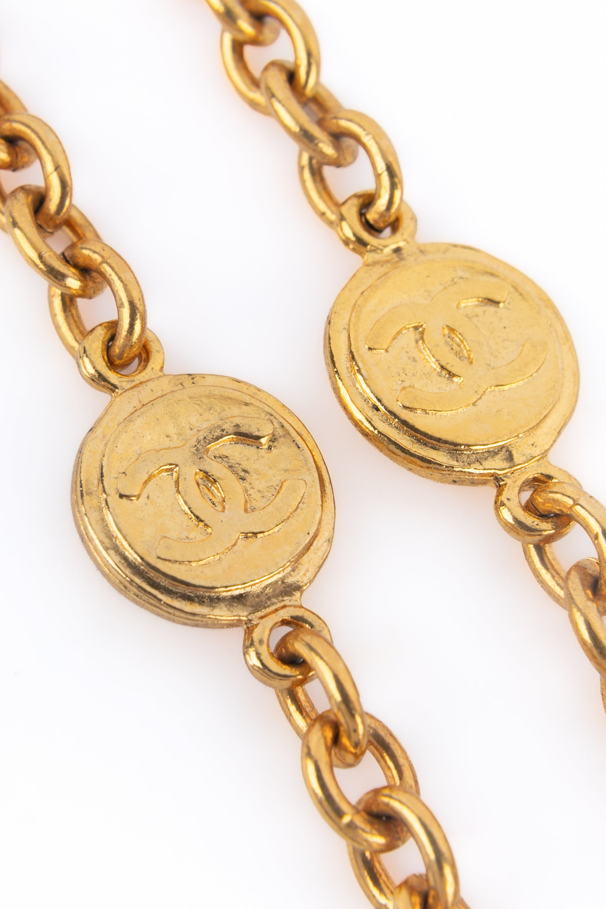 Collier cc Chanel 1985-1990