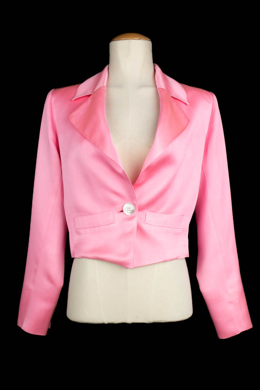 Veste rose Yves Saint Laurent 