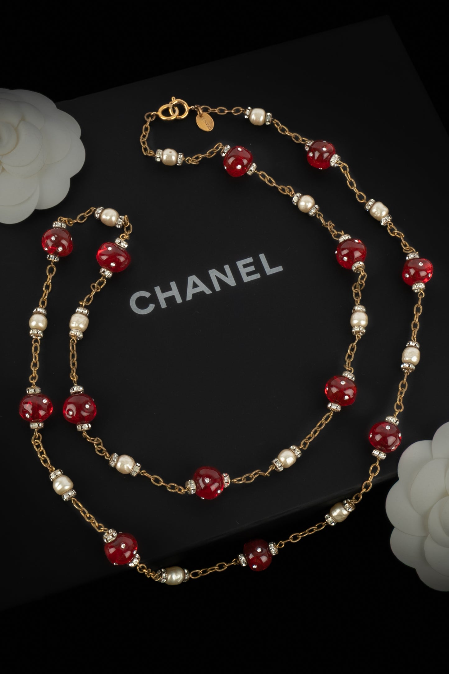 Collier Chanel Haute Couture époque Coco 