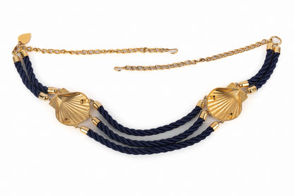 Collier coquillage Yves Saint Laurent