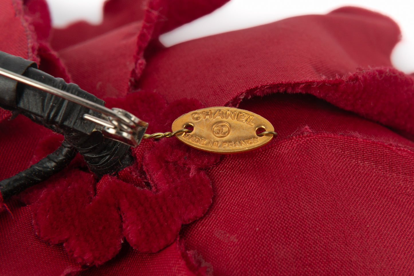 Broche camélia Chanel 